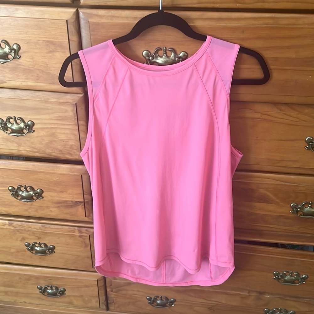 lululemon athletica Coral-Pink Tank Top